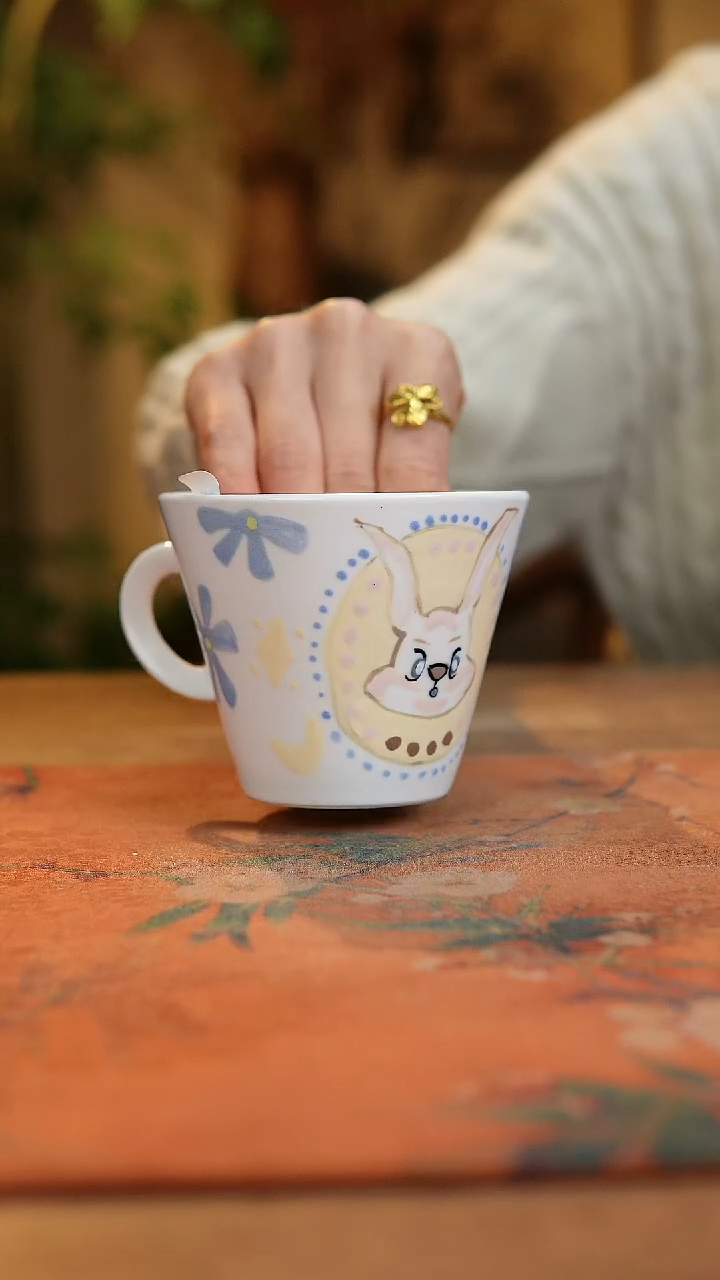 【闪购商品】瓷片1933景德镇手工手绘釉下彩高温瓷