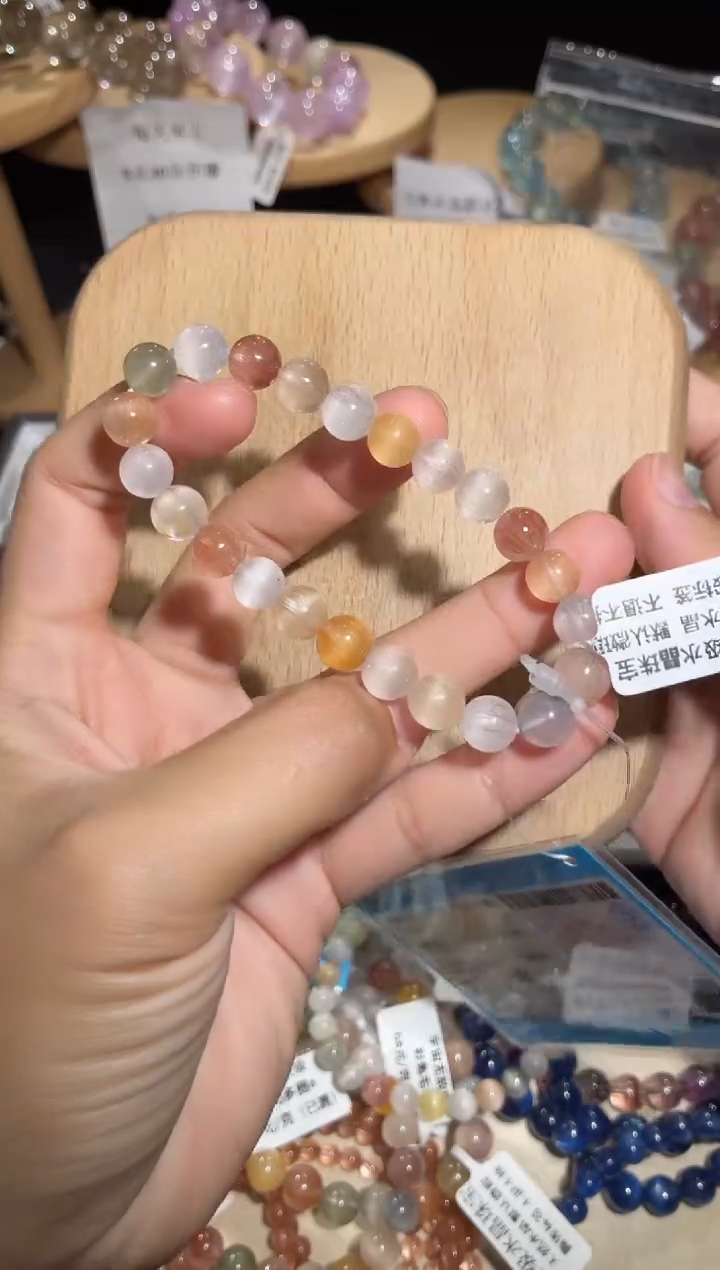 未镶嵌手串水晶97号多样性发一I8+