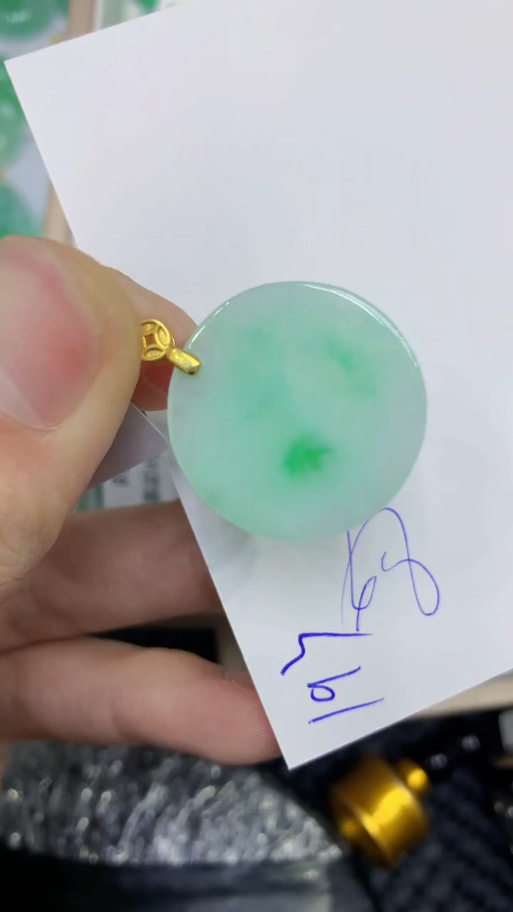 颈饰未镶嵌翡翠缅甸A货翡翠