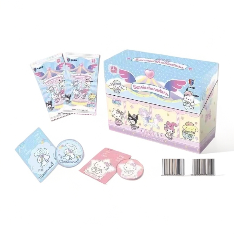 新人福利-三丽鸥家族·萌动徽章第一弹卡片