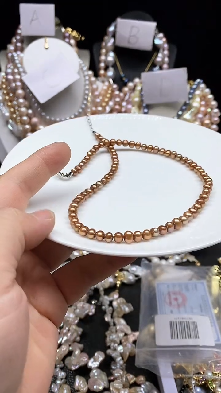 【闪购商品】淡水珍珠颈饰未镶嵌多人
