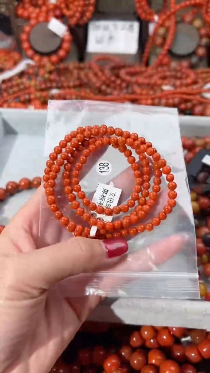 【闪购商品】南红玛瑙手串未镶嵌5+