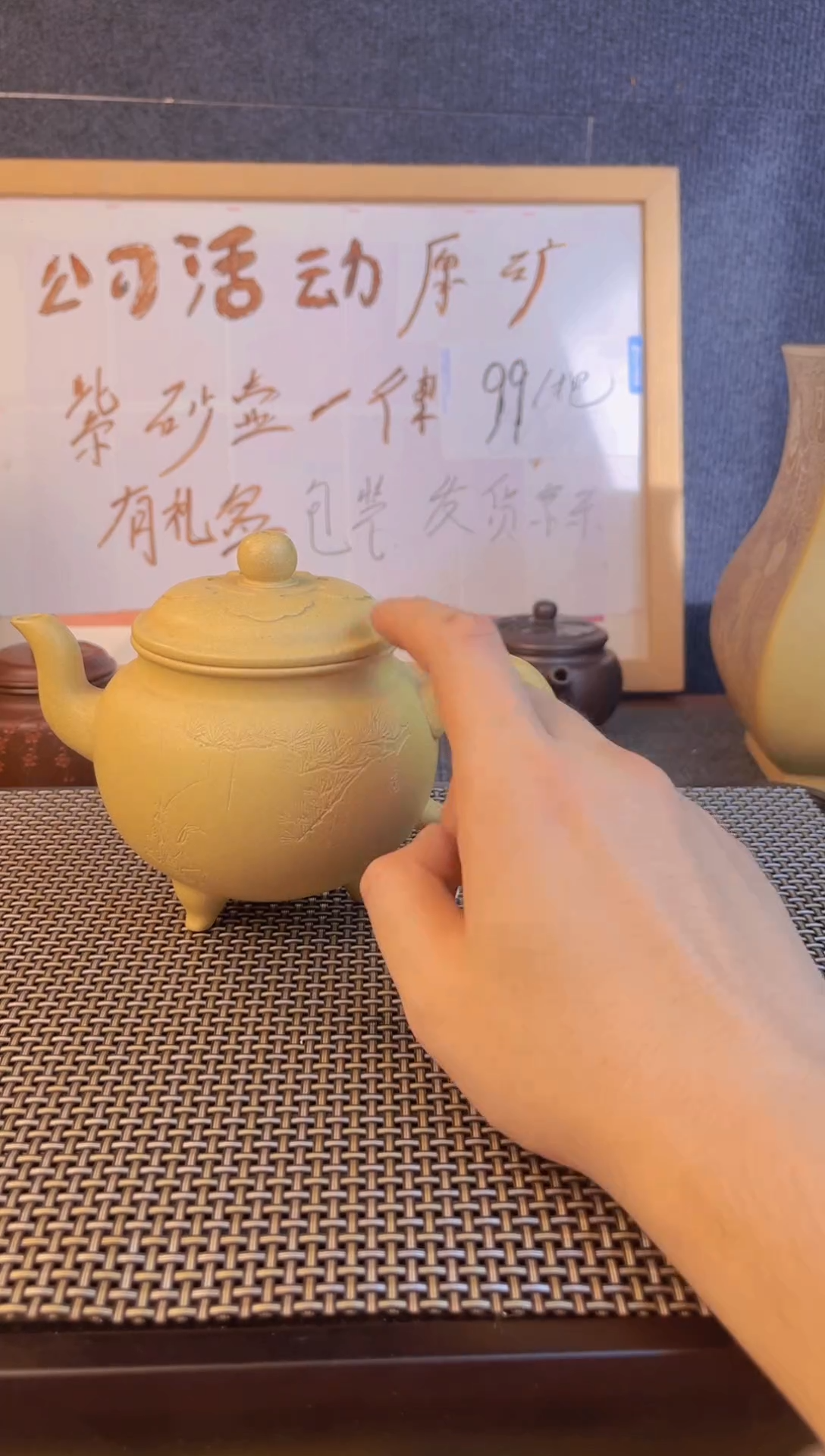 茶壶紫砂茶壶紫砂查壶闪购001