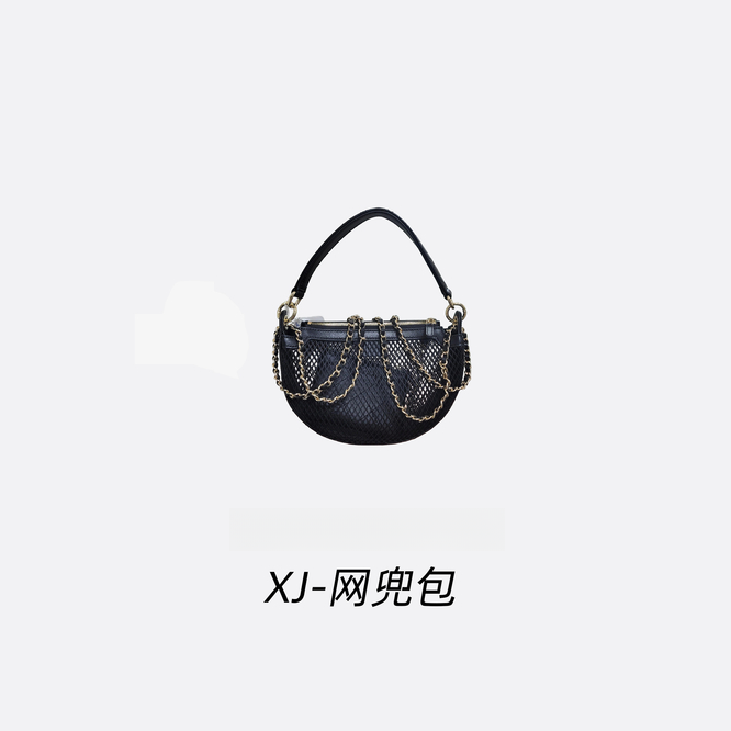 【保证真皮】8228网兜经典斜挎包手提包单肩