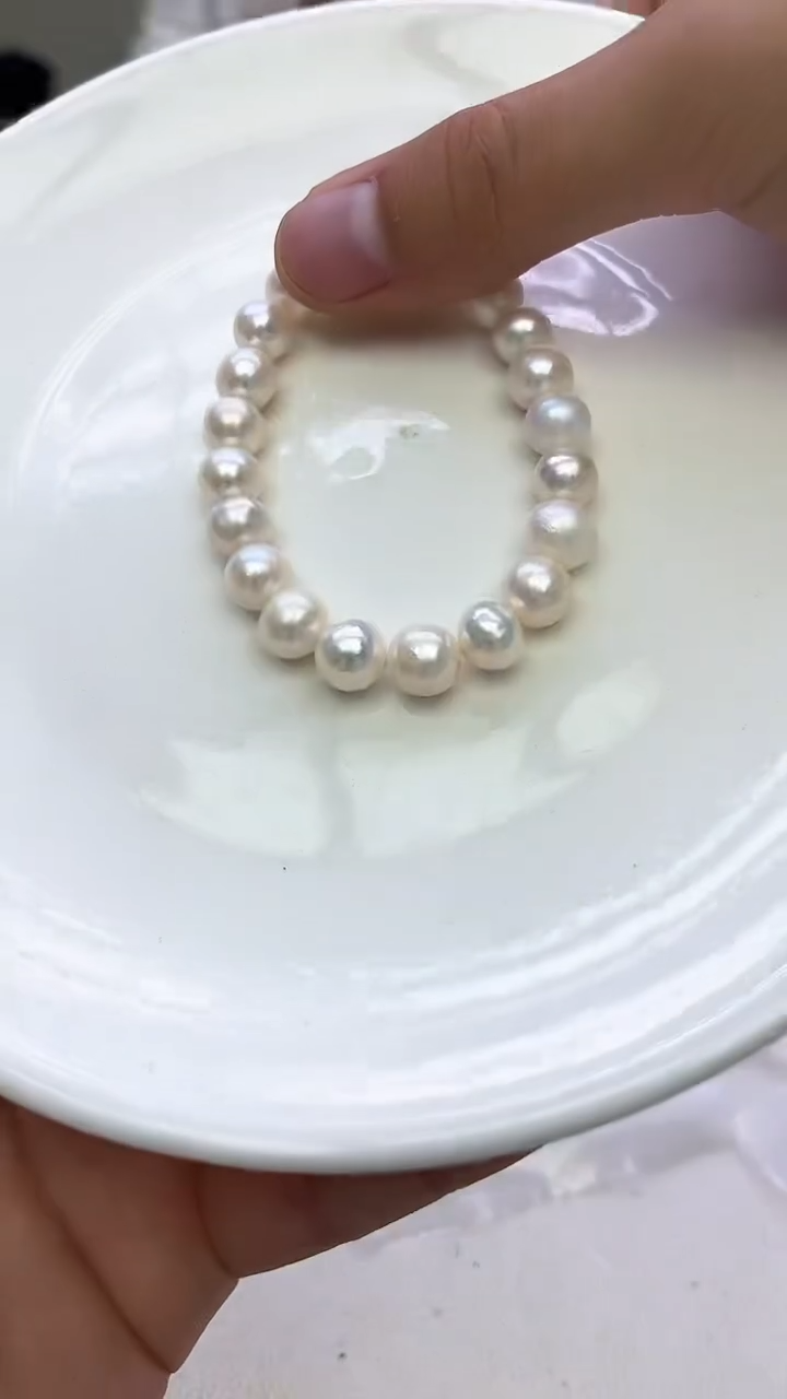 未镶嵌手链淡水珍珠白色系手链
