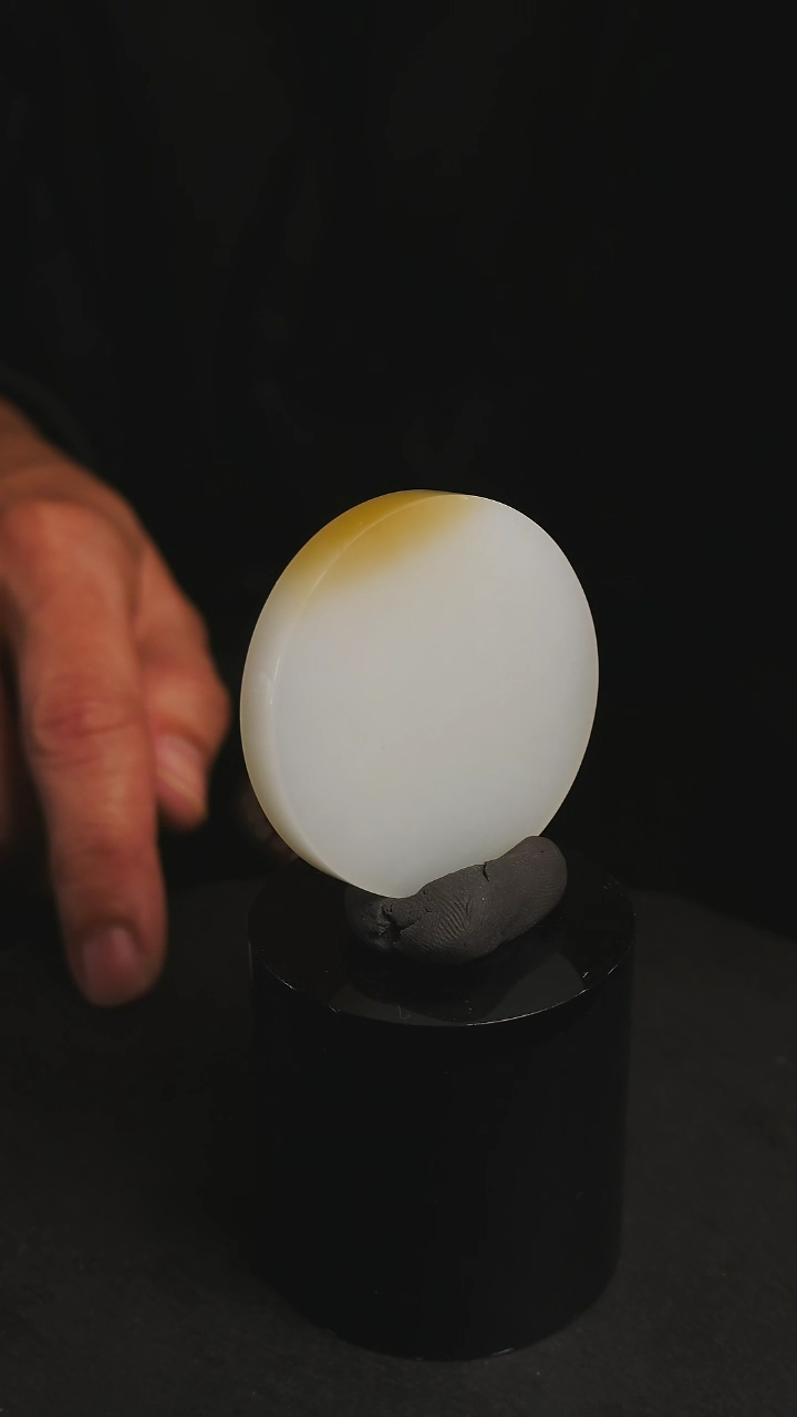 【闪购商品】和田玉挂件未镶嵌和田玉糖白无事牌