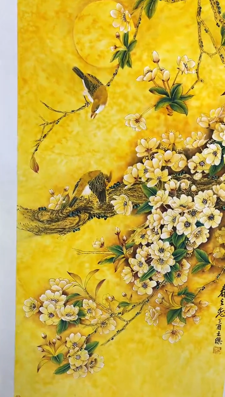 国画闪电购王杰绘画34