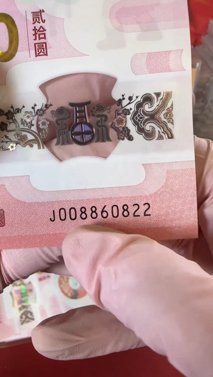 【闪购商品】塑料2025蛇钞008860822单张裸