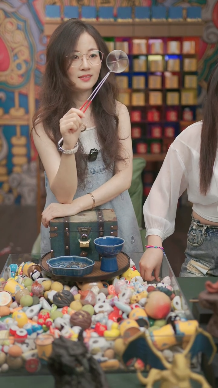 紫砂茶宠小勺挖呀挖