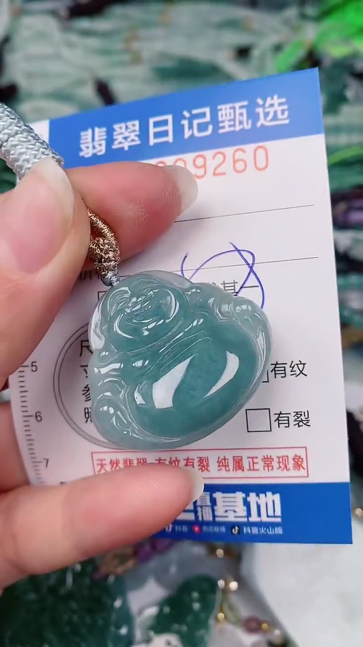 【闪购商品】翡翠颈饰未镶嵌00009260