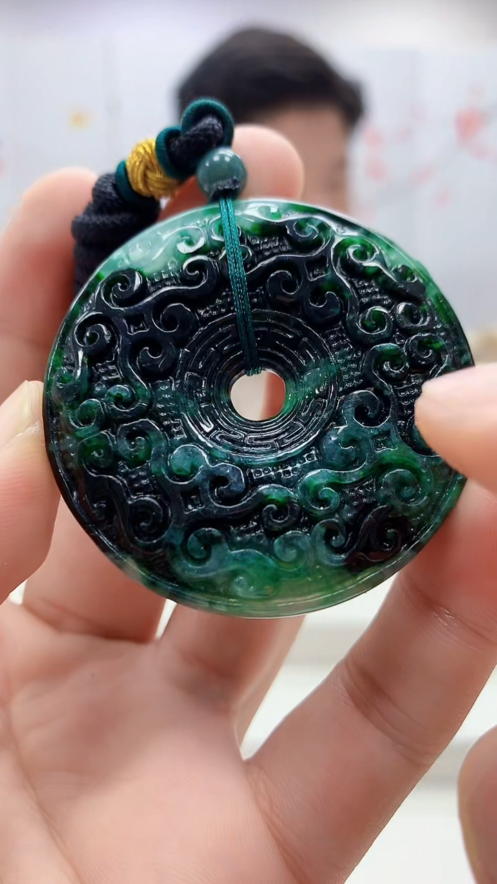 定制翡翠未镶嵌4917bb-毛货挂件27