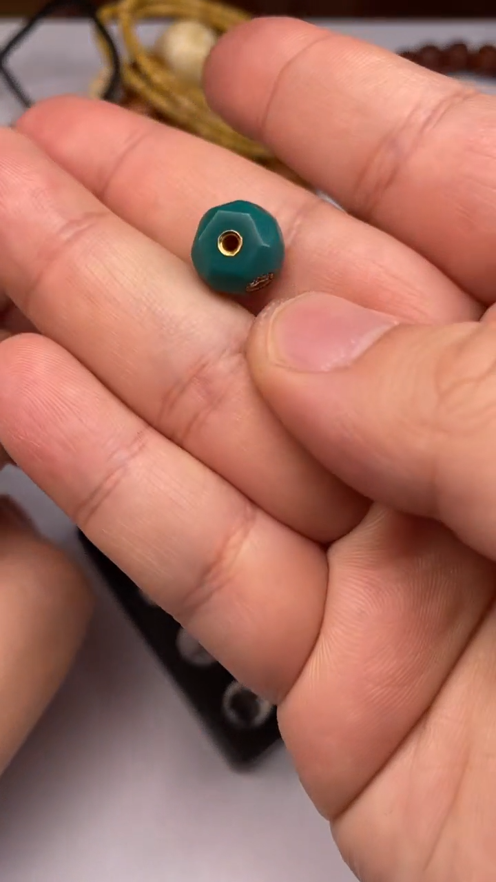 【闪购商品】绿松石无相珠合金松石无相珠