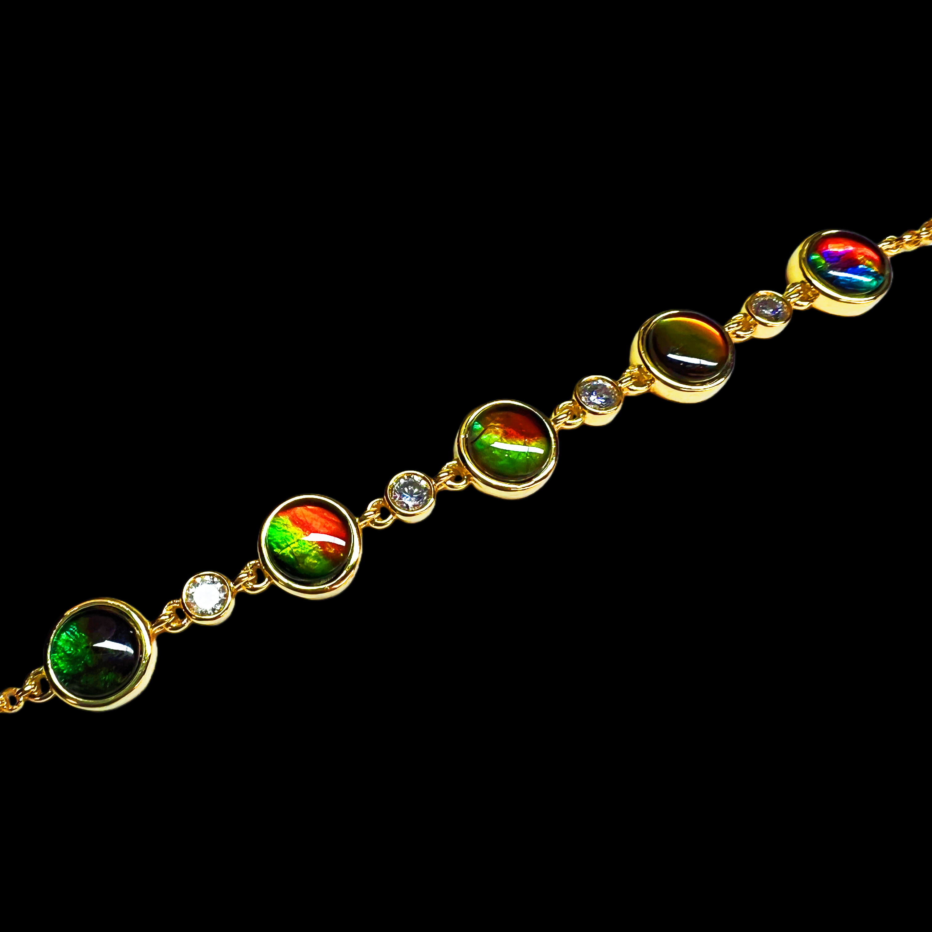 【斑彩】6mm 双色-五颗 加拿大 N-33 SL-F 贝壳创意饰品 F9