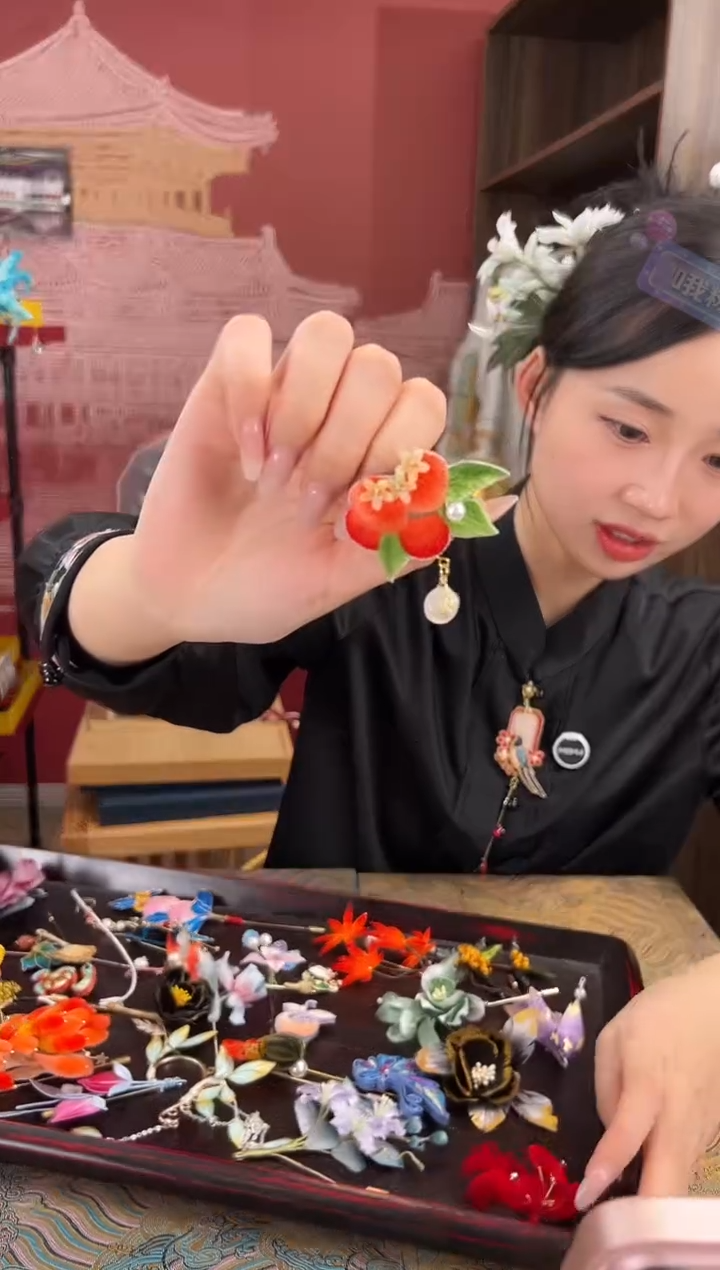 【闪购商品】织绣苏绣世家非遗手工（胸针）