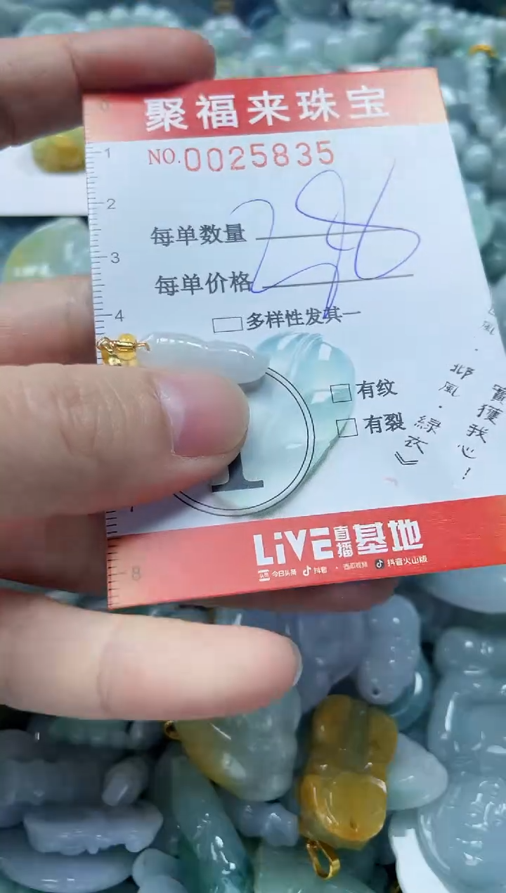 【闪购商品】翡翠颈饰未镶嵌闪购0025835