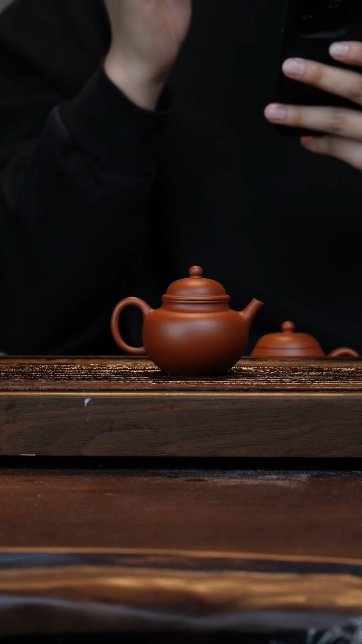 【闪购商品】紫砂茶壶自营朱泥明式掇只