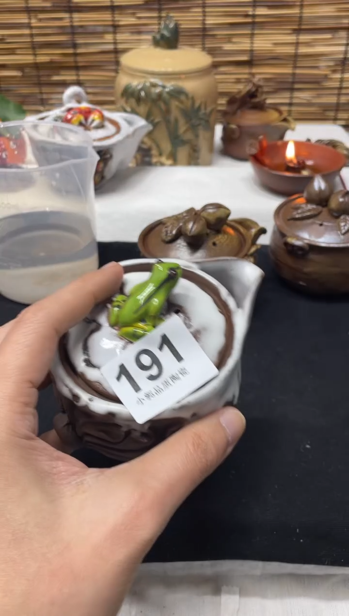 【闪购商品】杯191精美粗陶手工柴烧