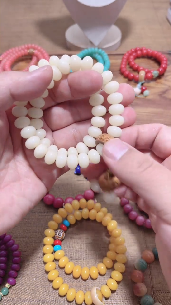 【闪购商品】白玉菩提手串双圈手持