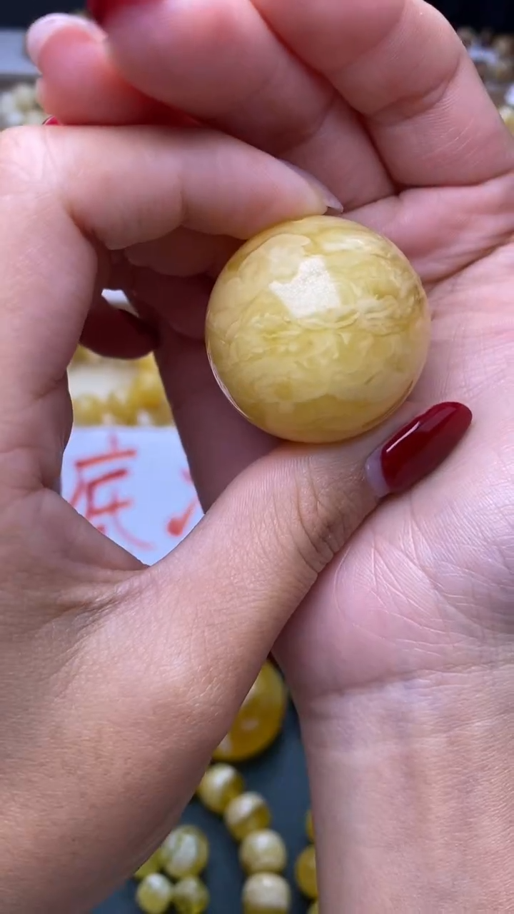 裸石蜜蜡未镶嵌葵.58 尺寸32+微瑕