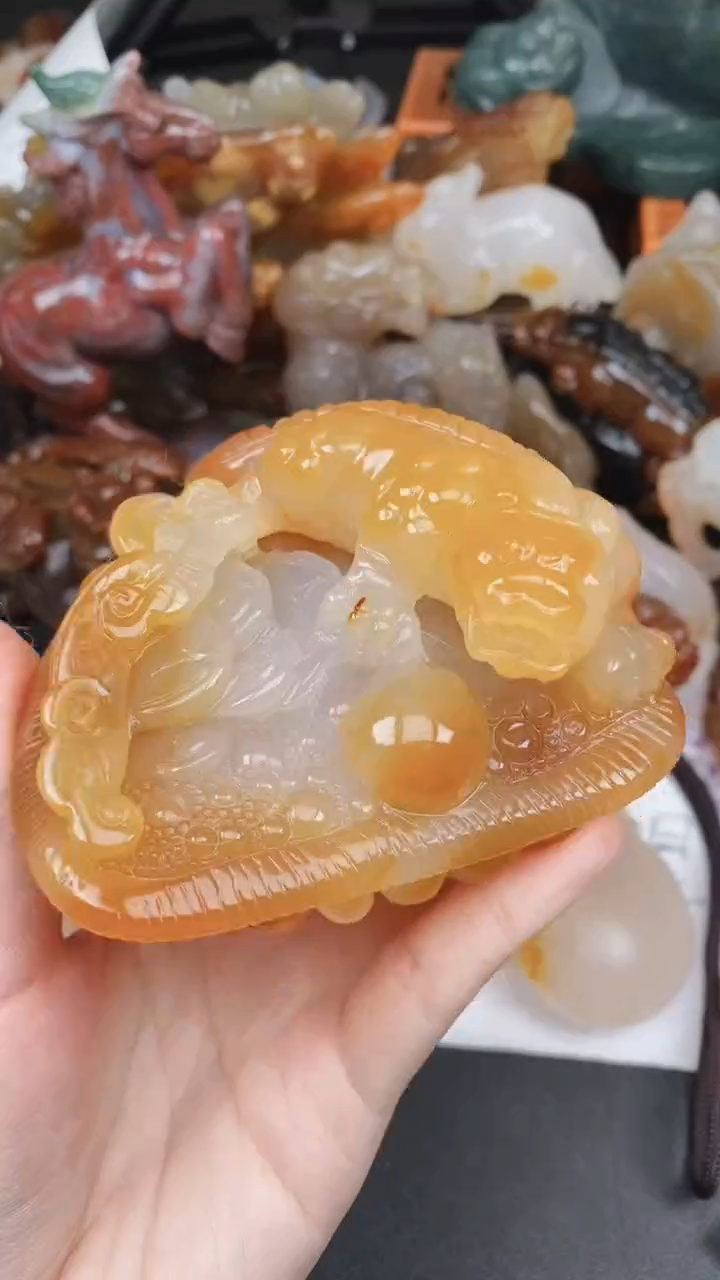 未镶嵌颈饰玛瑙/玉髓一*风AA