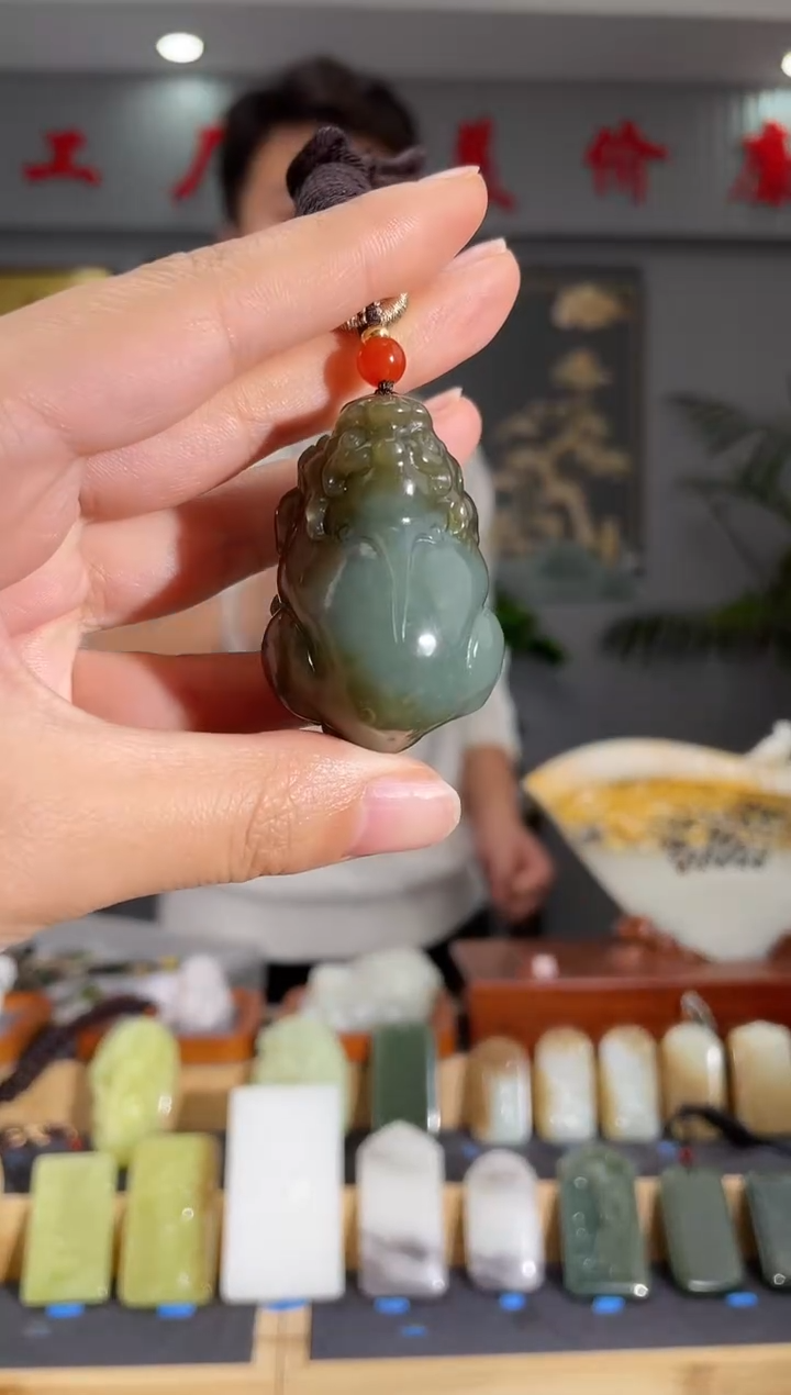 【闪购商品】和田玉颈饰未镶嵌拍一发一 多样性发货