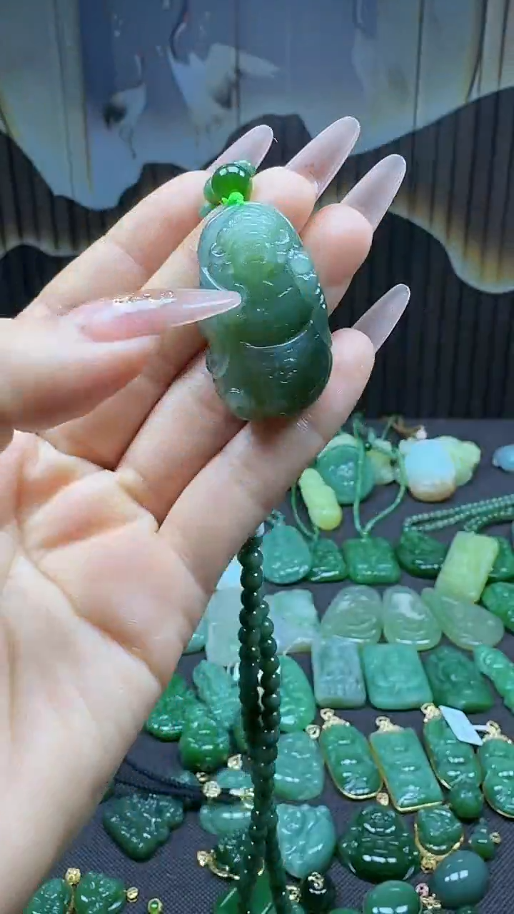 【闪购商品】和田玉挂件未镶嵌1