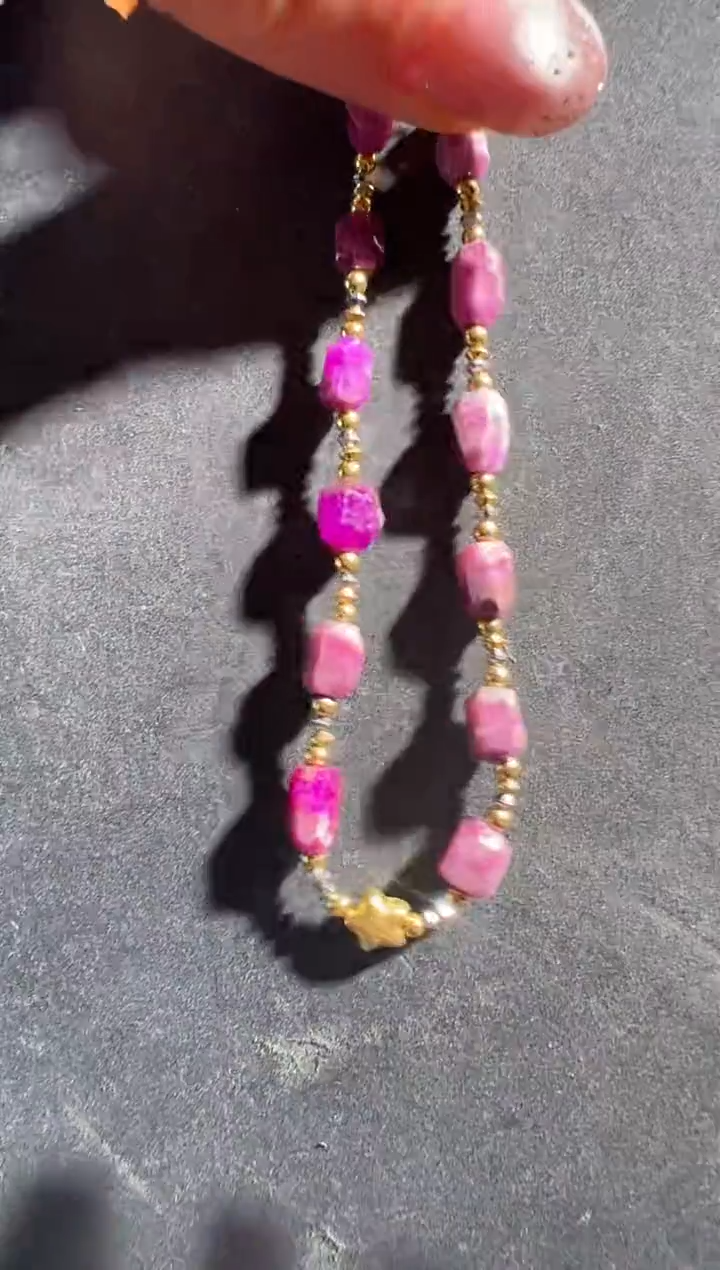 【闪购商品】苏纪石（舒俱来）手链18K金镶嵌多样性发一