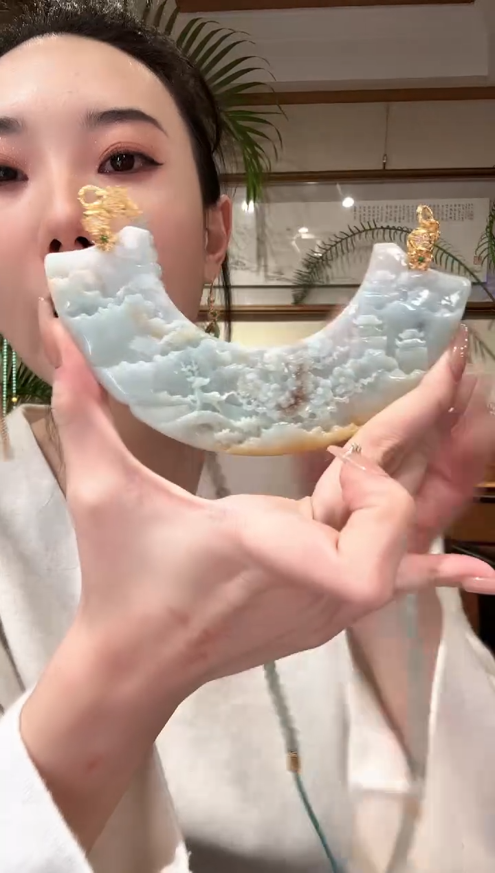 【闪购商品】翡翠颈饰未镶嵌国风