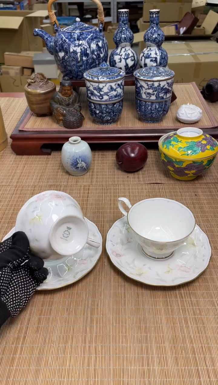 21号脱金氧化咖啡杯中古物品谨慎参拍直播链接