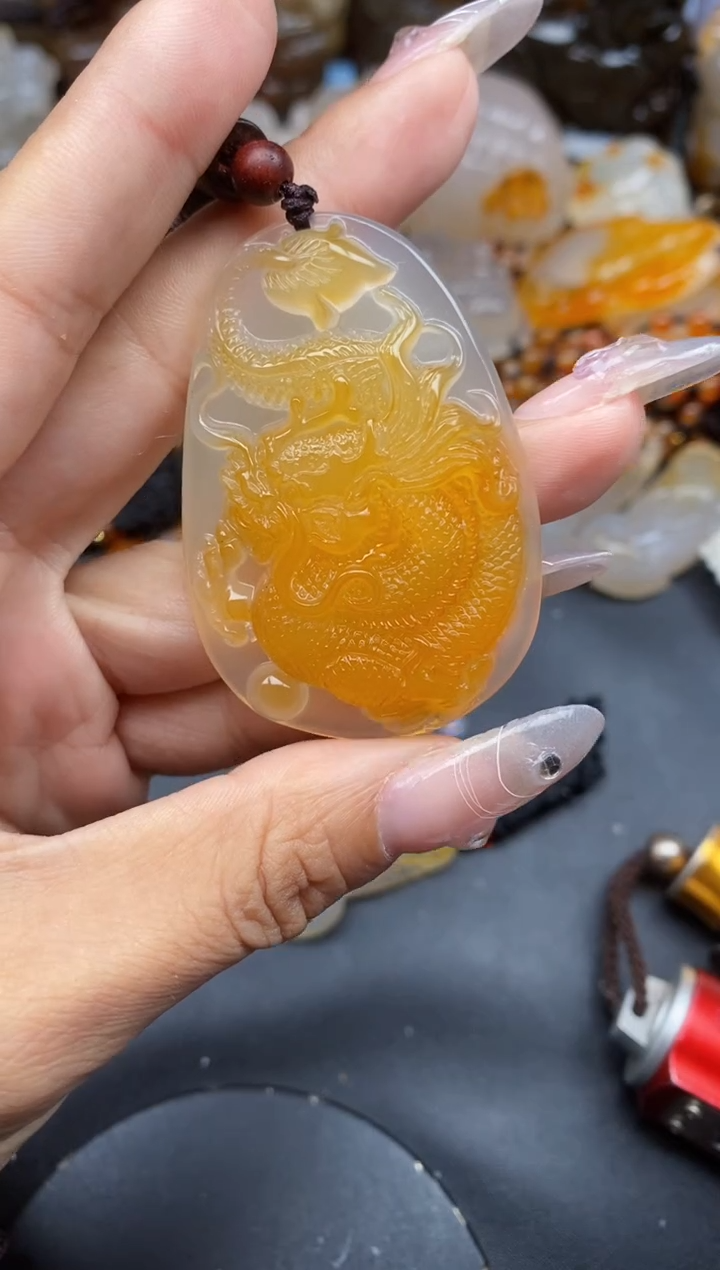 【闪购商品】玛瑙/玉髓颈饰未镶嵌ll