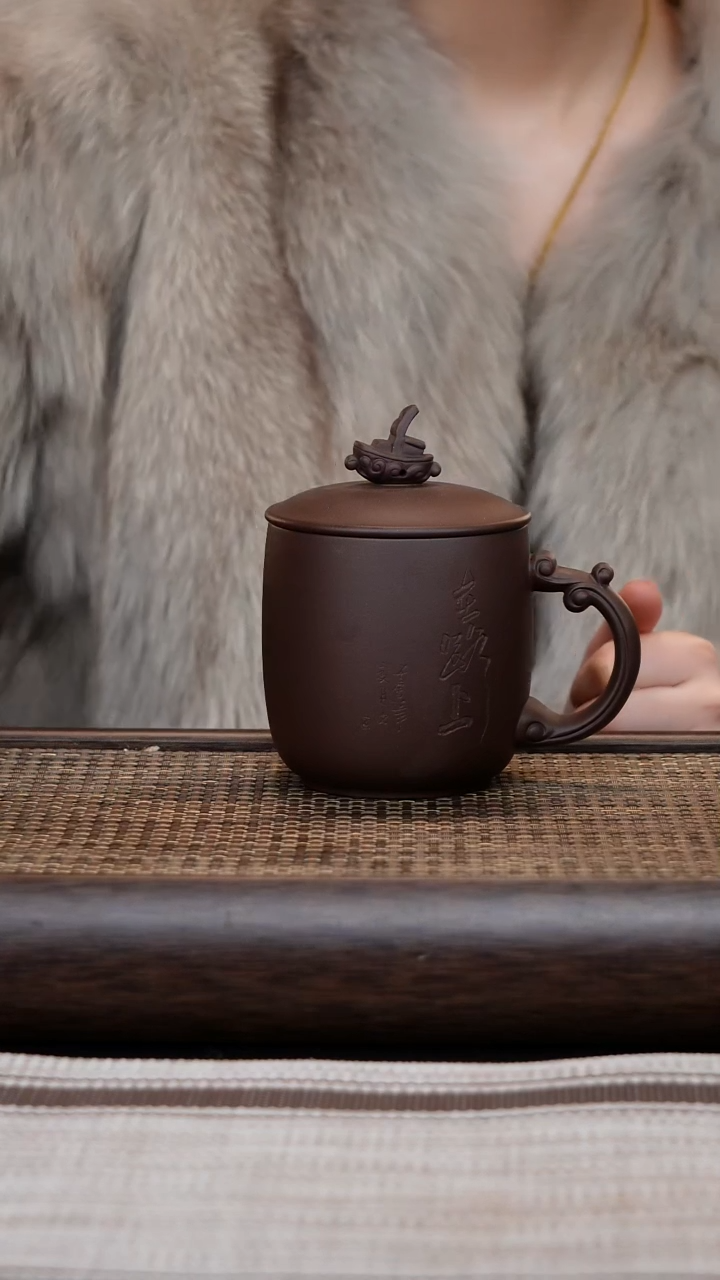 【闪购商品】紫砂茶杯紫泥在路上