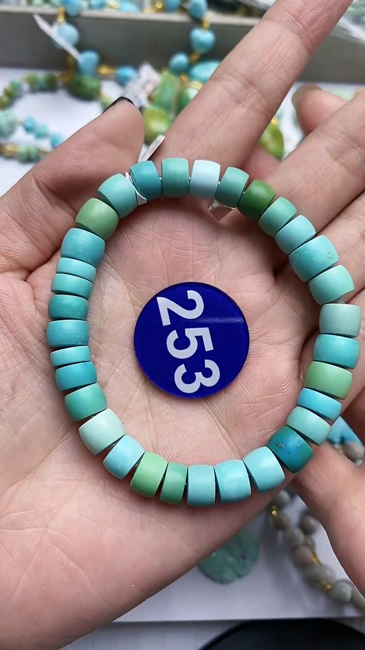 【闪购商品】绿松石手链未镶嵌253