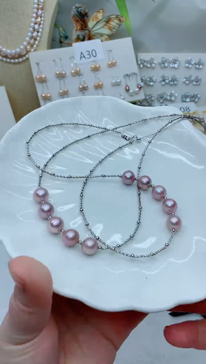 颈饰未镶嵌淡水珍珠多样性发其一【非无瑕】