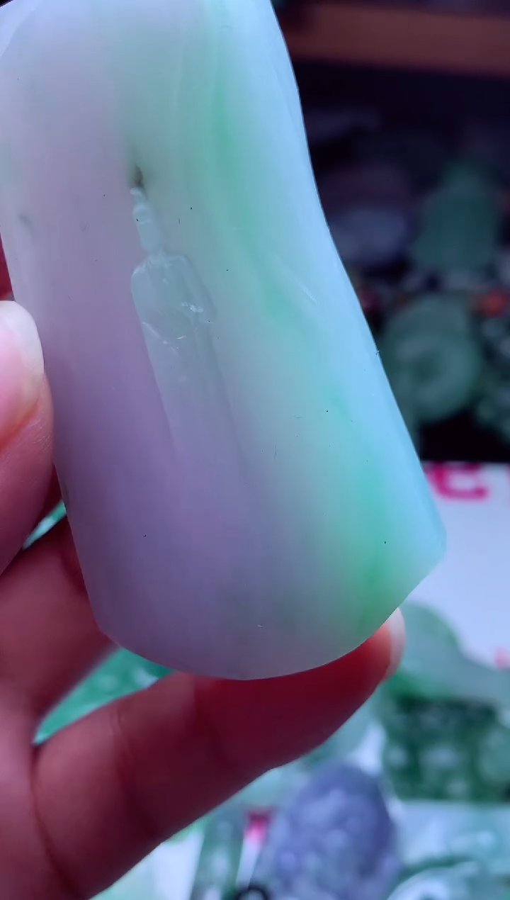 定制翡翠未镶嵌翡翠毛货定制