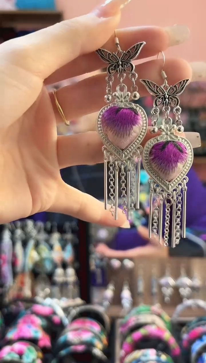 织绣艺枝独绣手工饰品2