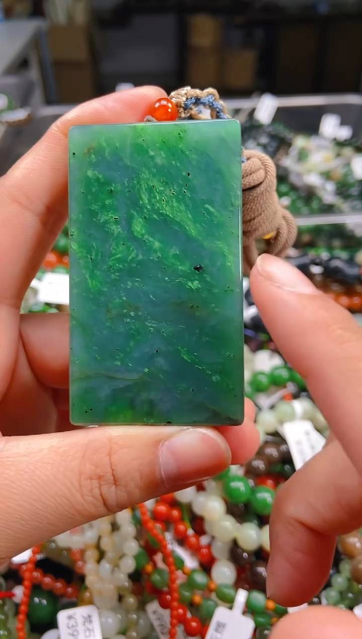 和田玉未镶嵌挂件1