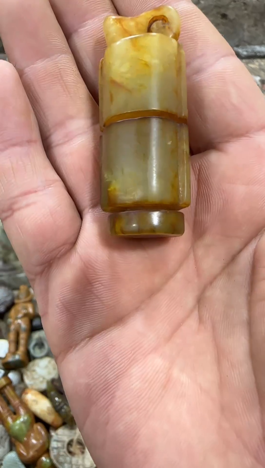 未镶嵌和田玉（糖玉）把件1