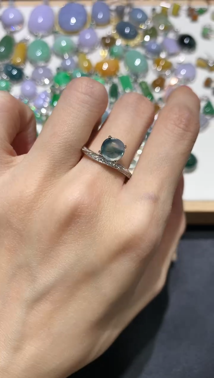 【闪购商品】翡翠吊坠(不含链)银S925镶嵌团购1