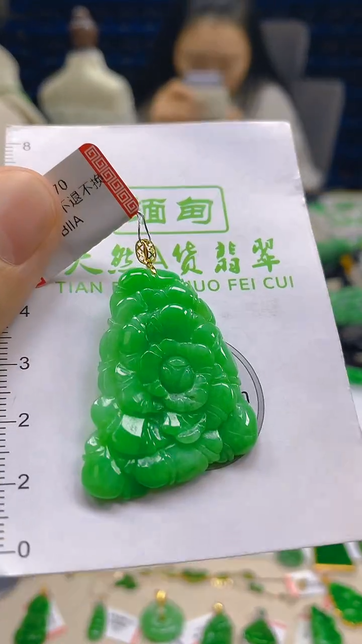 翡翠18K金镶嵌颈饰新号开播 全场乱卖