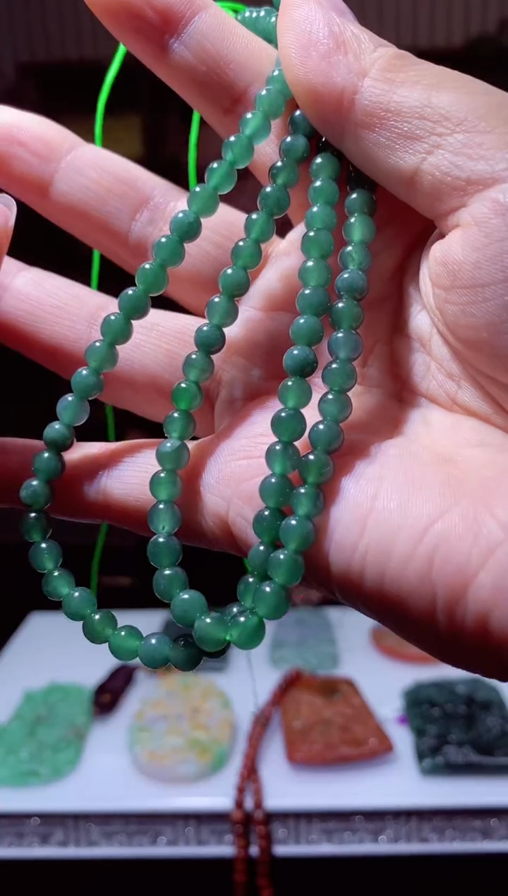 未镶嵌定制翡翠LL翡翠毛货WZ-49