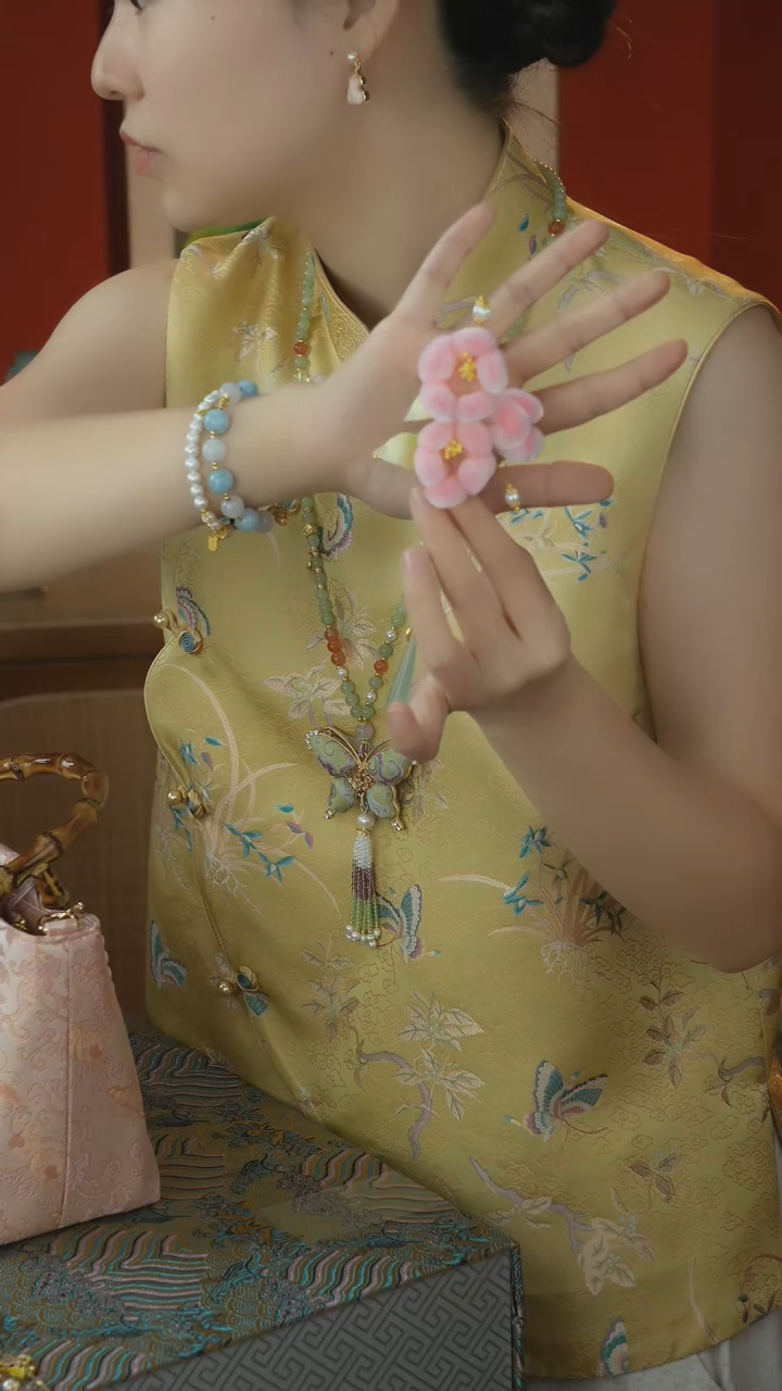 刺绣纯手工非遗国风饰品