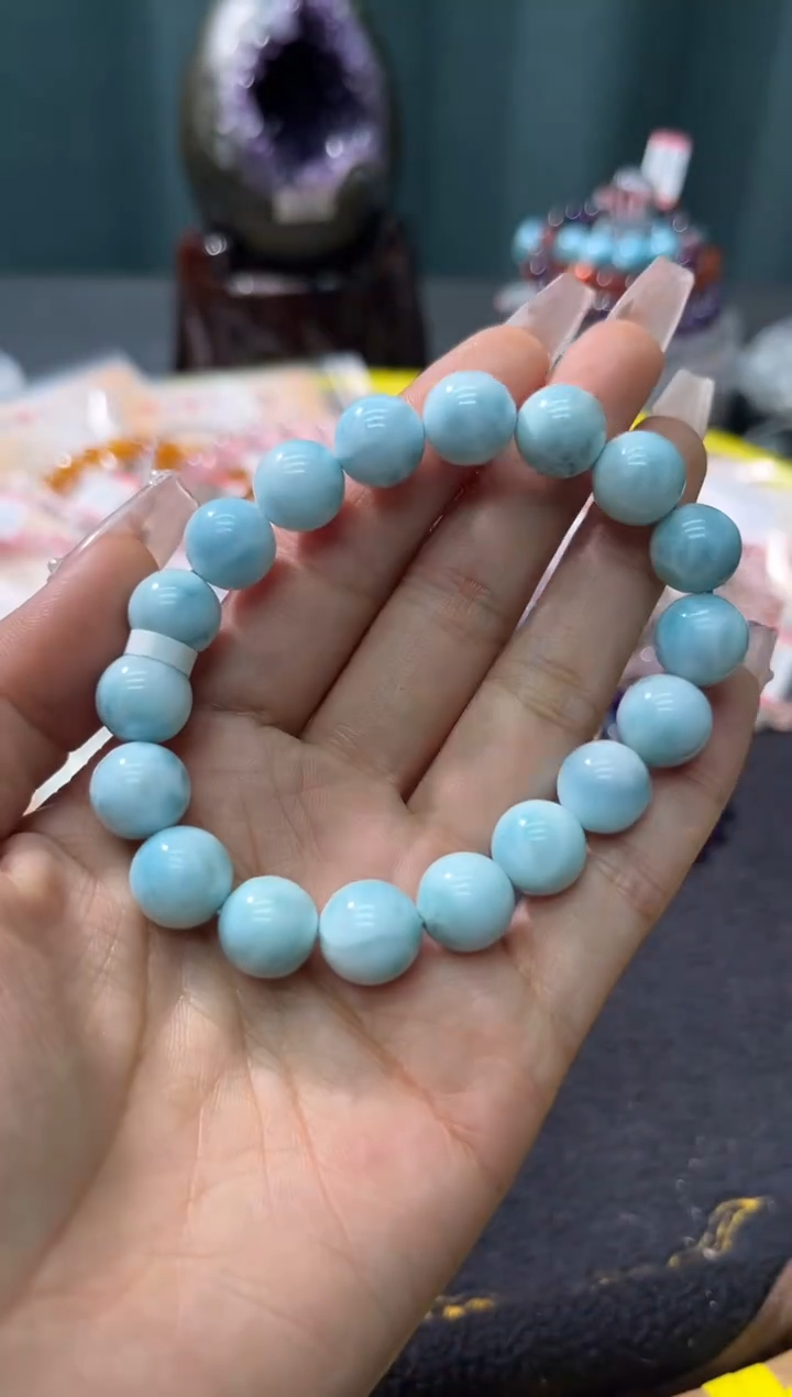 【闪购商品】针钠钙石（海纹石）手链未镶嵌50多样性发其一/10+