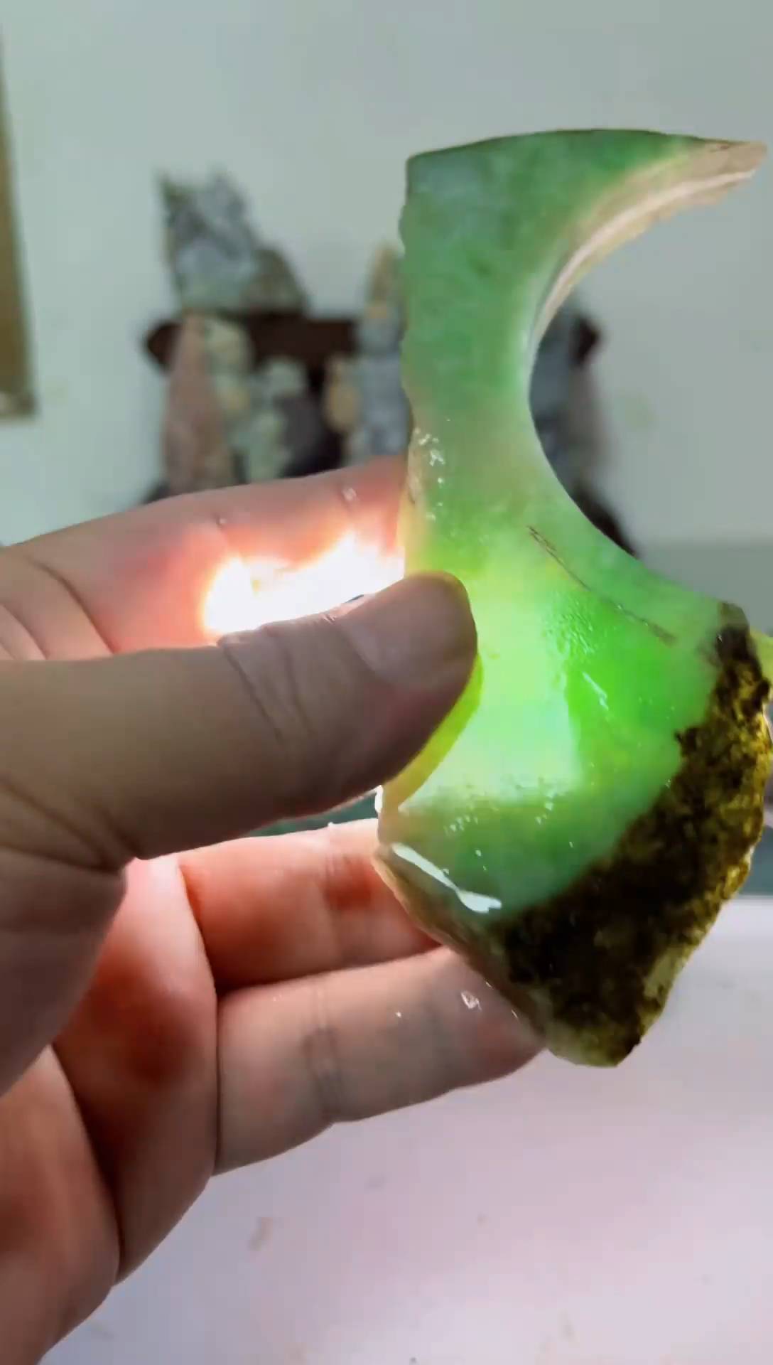 翡翠未镶嵌吊坠(不含链)291