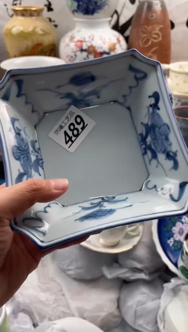 【闪购商品】瓷片489然曦工艺品18包邮