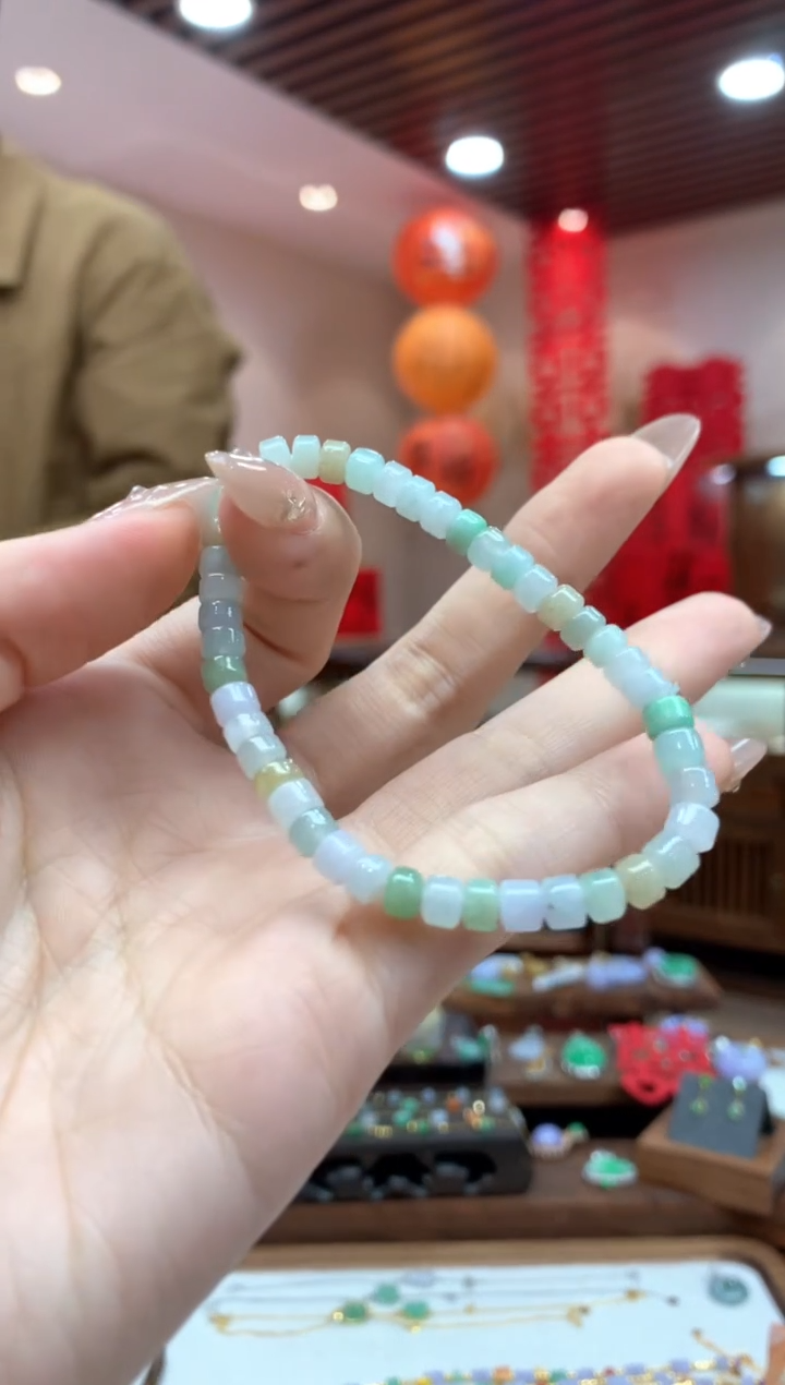 【闪购商品】翡翠手串未镶嵌手串