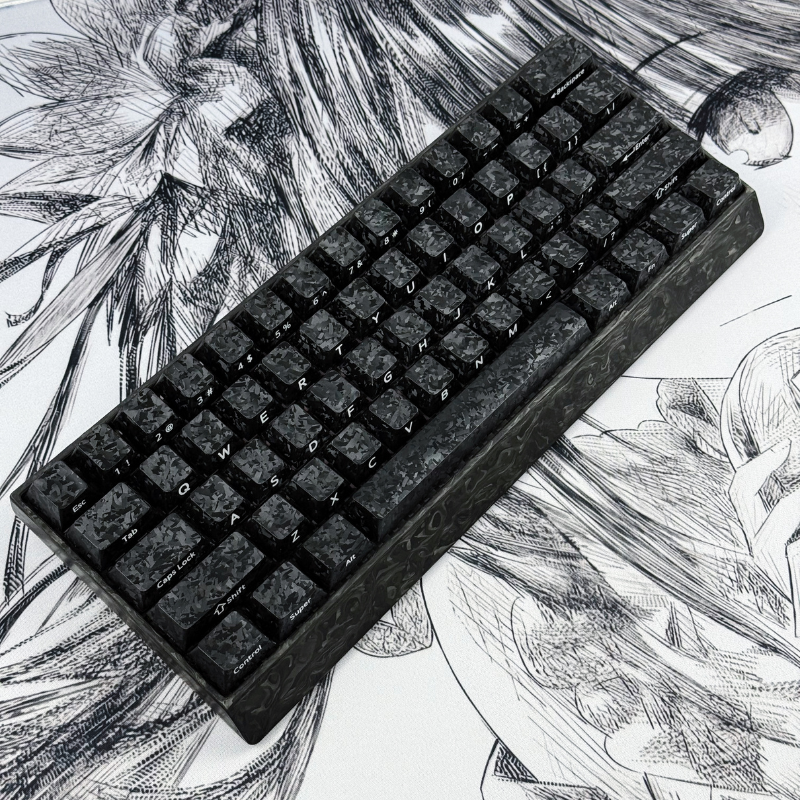 《澜轴》碳纤维纹键帽