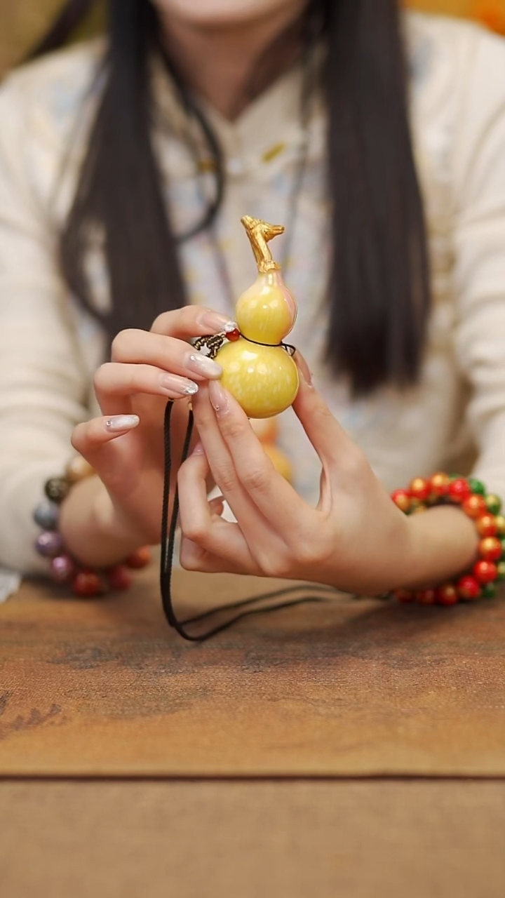 【闪购商品】679宴禾堂大漆脖挂葫芦68