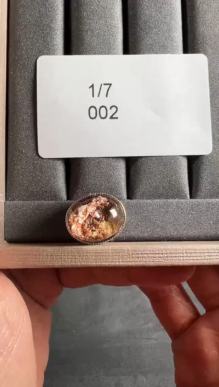 【闪购商品】水晶盒子银S925镶嵌发一（002）