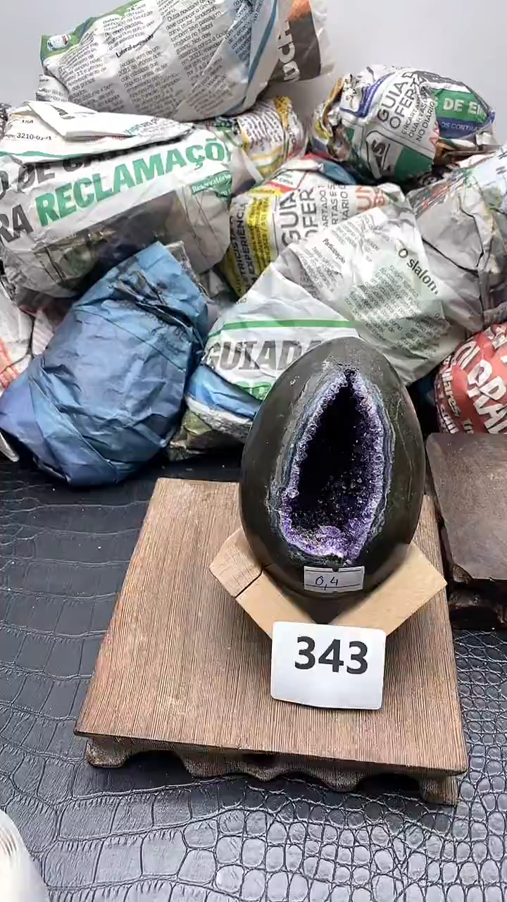 【闪购商品】紫晶1未镶嵌343号龍蛋