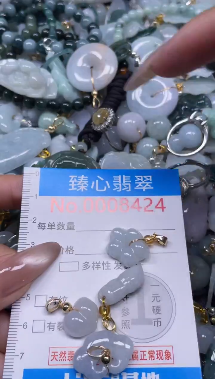 颈饰未镶嵌翡翠8424